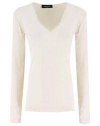 Fabiana Filippi - V-Neck Jumper - Lyst