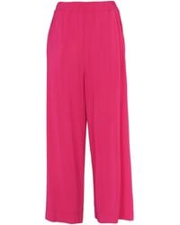 Max Mara - Solid-Color Casual Trousers - Lyst