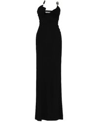 Christopher Esber - Odessa Arced Strapless Dry Jersey Gown - Lyst