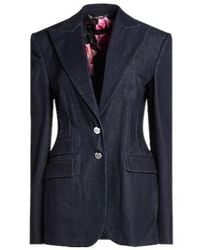 Dolce & Gabbana - Minimalist Singlebreasted Blazer - Lyst