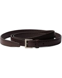 Prada - Tonal Stitching Buckle Belt - Lyst