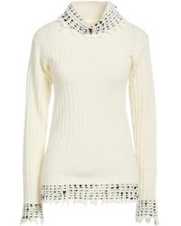 Marni - Solid Color Wool Knit Sweater - Lyst