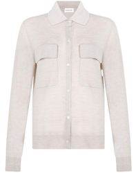 P.A.R.O.S.H. - Buttoned Patch-Pocket Cardigan - Lyst