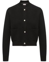 Moncler - Long-Sleeved Button-Up Cardigan - Lyst