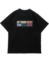 Sacai - Print T-Shirt - Lyst