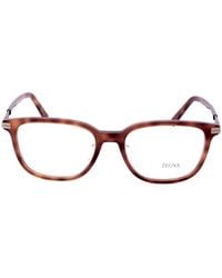 ZEGNA - Rectangular Glasses And Frames - Lyst