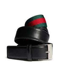 Gucci - Belt With Squared Buckle - Lyst