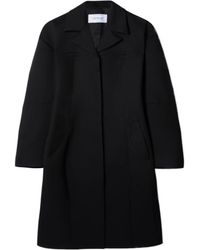 Off-White c/o Virgil Abloh - Single Breasted Long Coat - Lyst