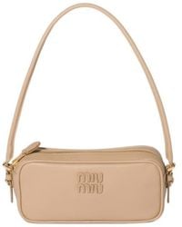 Miu Miu - Leather Pouch - Lyst