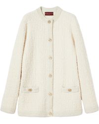 Gucci - Button-Up Knit Cardigan - Lyst