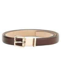 Max Mara - Tone Buckle Belt - Lyst