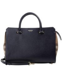 Burberry - Double Handle Shoulder Bag - Lyst