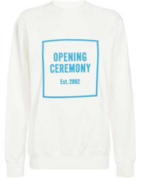 Opening Ceremony - 3D Box Logo Crewneck Sweatshirt - Lyst