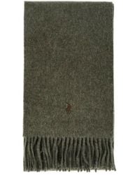 Polo Ralph Lauren - Little Horse Double-Sided Tassel Scarf - Lyst