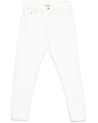 Brunello Cucinelli - Garment-Dyed Iconic Fit Five-Pocket Trousers - Lyst