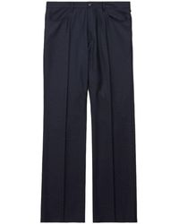 Balenciaga - Straight-Leg Tailored Pants - Lyst