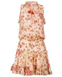 Poupette - Clara Floral Minidress - Lyst