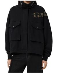 AllSaints - Ouros Embellished Sweater - Lyst