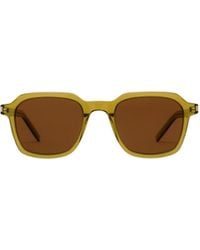 Saint Laurent - Eyewear Square Frame Glasses - Lyst