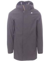 K-Way - Hooded Casual Jacket - Lyst
