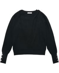 Patrizia Pepe - Deep V-Neck Sweater - Lyst
