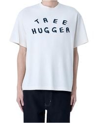 STORY mfg. - Logo-Embroidered Crewneck T-Shirt - Lyst