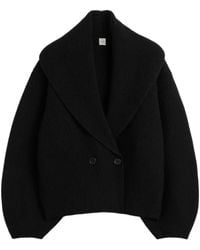 TOTEME - Collared Long-Sleeved Knit Sweater - Lyst