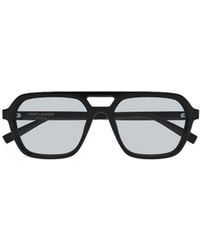 Saint Laurent - Eyewear Pilot Frame Sunglasses - Lyst