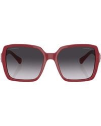 CHANEL - Geometric Frame Sunglasses - Lyst