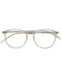 Saint Laurent - Eyewear Round Frame Glasses - Lyst