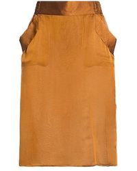 Saint Laurent - Slim-Fit Skirt - Lyst