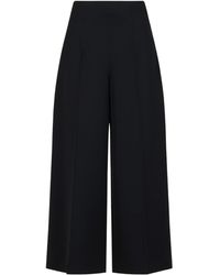 Marni - Virgin-Wool High-Waisted Trousers - Lyst