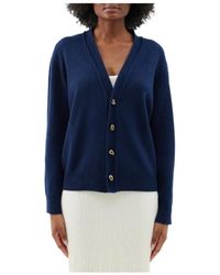 Bottega Veneta - Cashmere Cardigan With Knot Buttons - Lyst