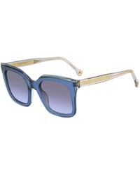 Carolina Herrera - Square Frame Full Rim Sunglasses - Lyst