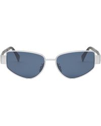 Celine - Logo Sunglasses - Lyst