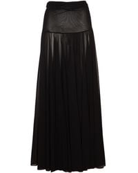 Philosophy Di Lorenzo Serafini - Pleated Maxi Skirt - Lyst