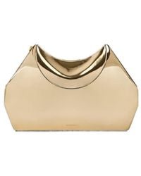 Givenchy - Golden Mirror Effect Facet Clutch Bag - Lyst