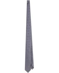 Dolce & Gabbana - Logo Jacquard Pointed Tip Tie - Lyst