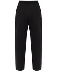 DIESEL - Logo-Plaque Track Pants - Lyst