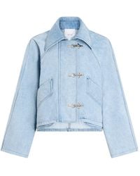Patou - Oversized Cropped Jacket - Lyst