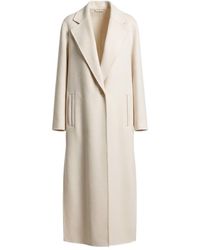 Peserico - Single-Breasted Long Coat - Lyst
