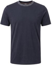 Peserico - Stretch Knit Crew-Neck T-Shirt - Lyst