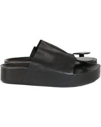 Uma Wang - Toe Round Head Slippers - Lyst