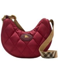 Burberry - Horseshoe Quilted Crossbody Bag - Lyst
