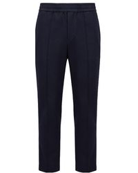 Moncler - Elastic-Waist Casual Trousers - Lyst