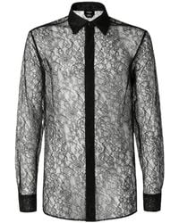 Fendi - Lace Shirt - Lyst