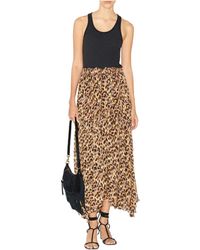 Isabel Marant - Étoile Veronique High-Waist Pleated Midi Skirt - Lyst