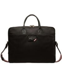 Bally - Faldy Logo Patch Briefcase Bag - Lyst