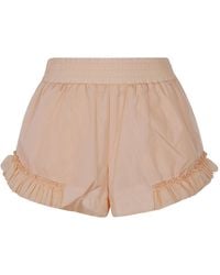 Simone Rocha - Frill Track Shorts - Lyst