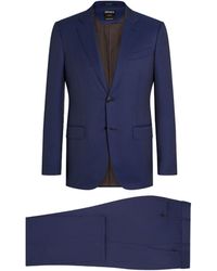 ZEGNA - Single-Breasted Centoventimila Suit - Lyst